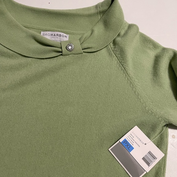 SAG HARBOR Women’s Petite Sweater Sz XLP - Picture 2 of 9